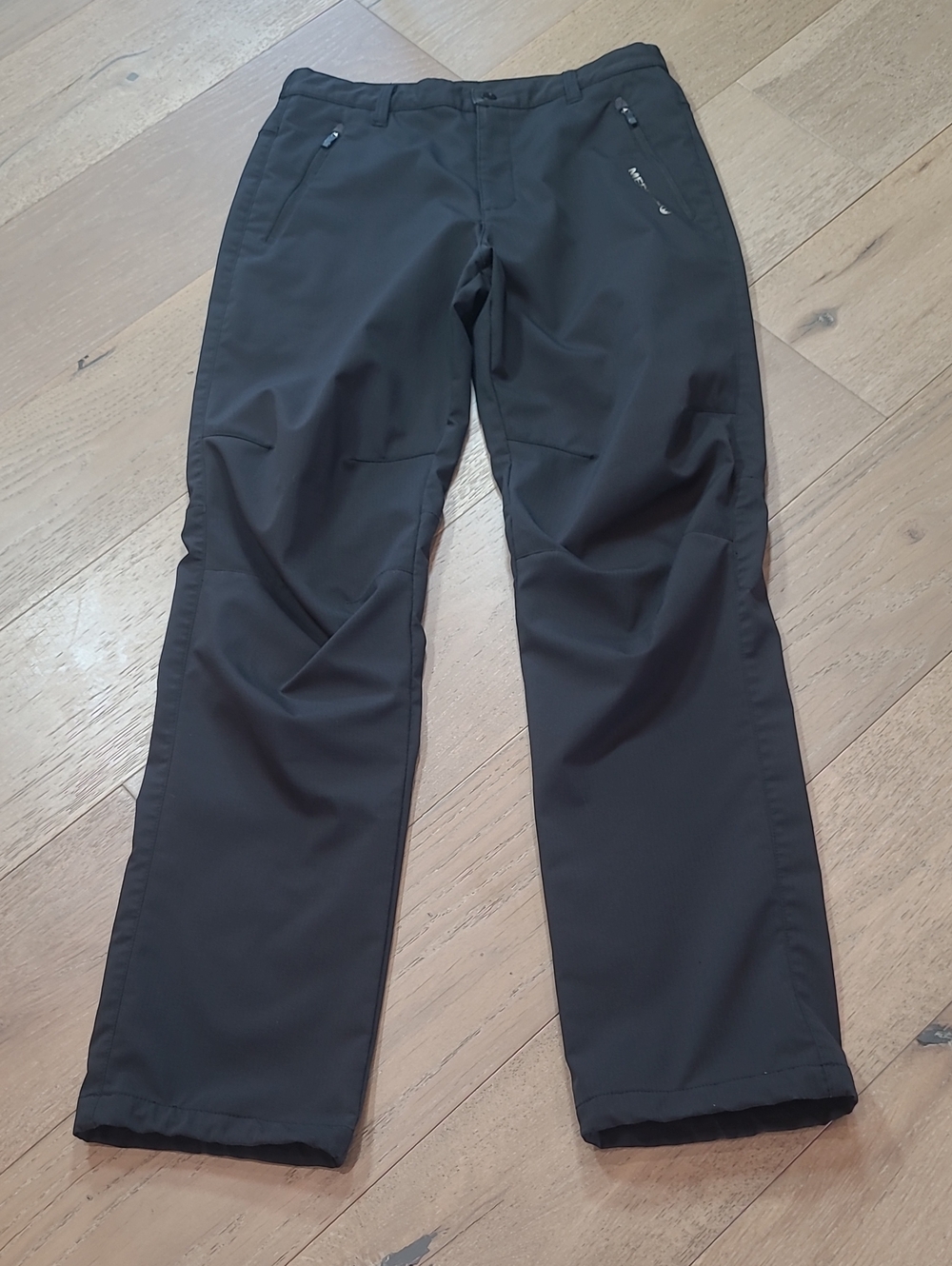 EUC Merrell Pants Women's sz L Black Hiking Windbreaker Pants